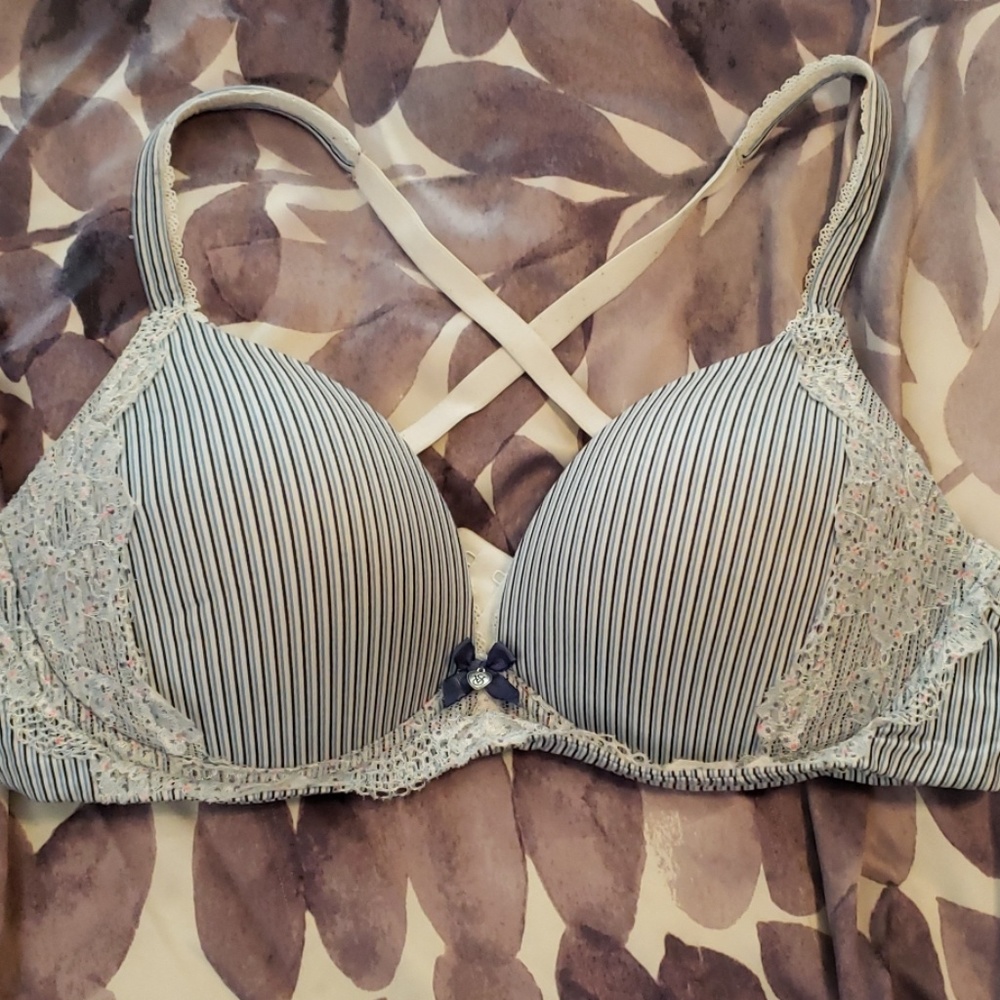 Striped bra